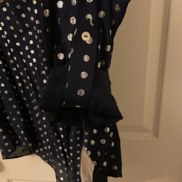 Hope & Harlow women blouse size large nwt - Picture 6 of 10